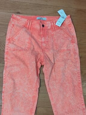 Hollister Coral Tie-Dye Casual  Pants